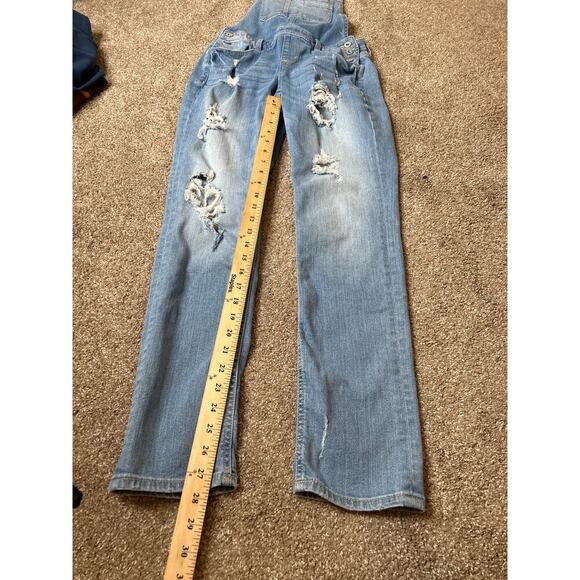 Arizona Overall's Coveralls straight leg distressed SZ SM holy one piece - Picture 4 of 6